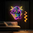 Load image into Gallery viewer, Skull & Sound The Producer’s Pulse Neon Light Artwork