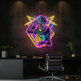 Load image into Gallery viewer, Skull & Sound The Producer’s Pulse Neon Light Artwork
